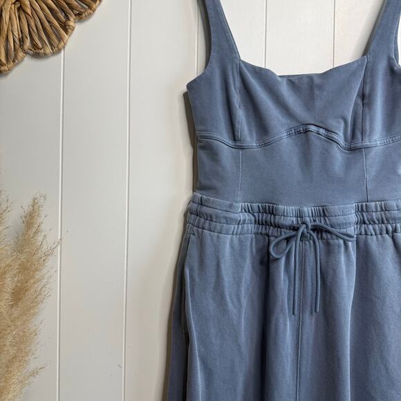 Free People jumpsuit one-piece romper stretchy casual Large - Picture 3 of 9